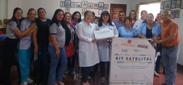 En Itacaruaré entregan kit satelital para el Mundial 2022 En Itacaruaré entregan kit satelital para el Mundial 2022