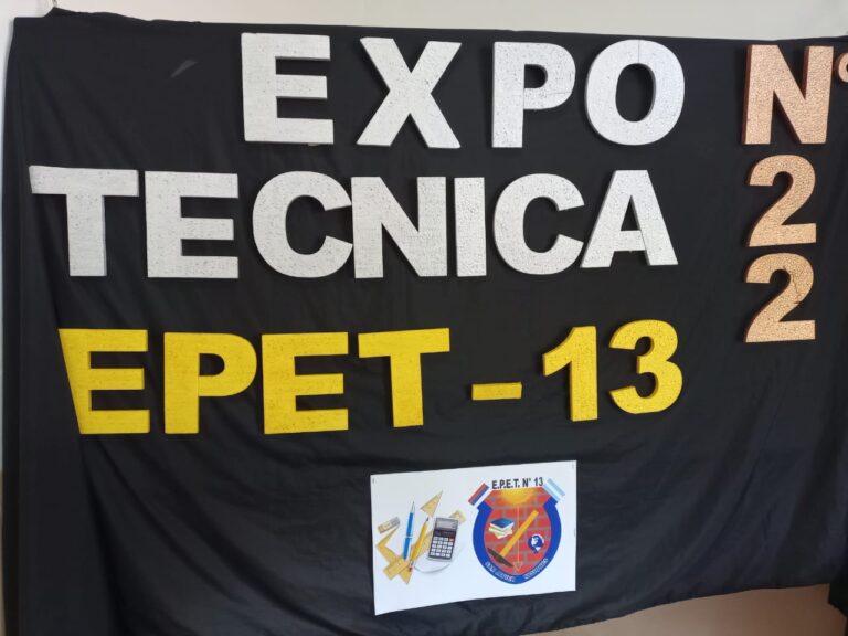 Se llevó a cabo una nueva edición de la Expo Técnica en la EPET 13 Se llevó a cabo una nueva edición de la Expo Técnica en la EPET 13
